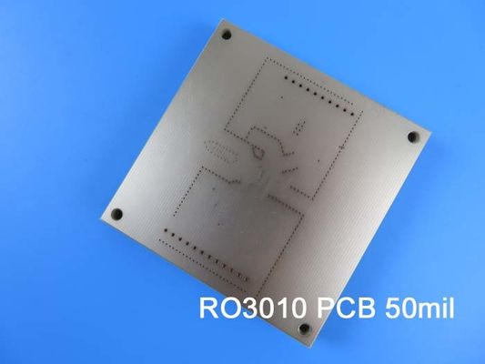 Scheda a circuito stampato RF Rogers RO3010 a 2 strati Rogers 3010 50mil 1.27mm PCB RF/Microonde con Argentatura a Immersione