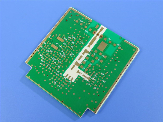 Il PWB ibrido ha mescolato il PWB combinato materiali differenti materiali del circuito RO4350B + FR4 + RT/duroid 5880 con oro